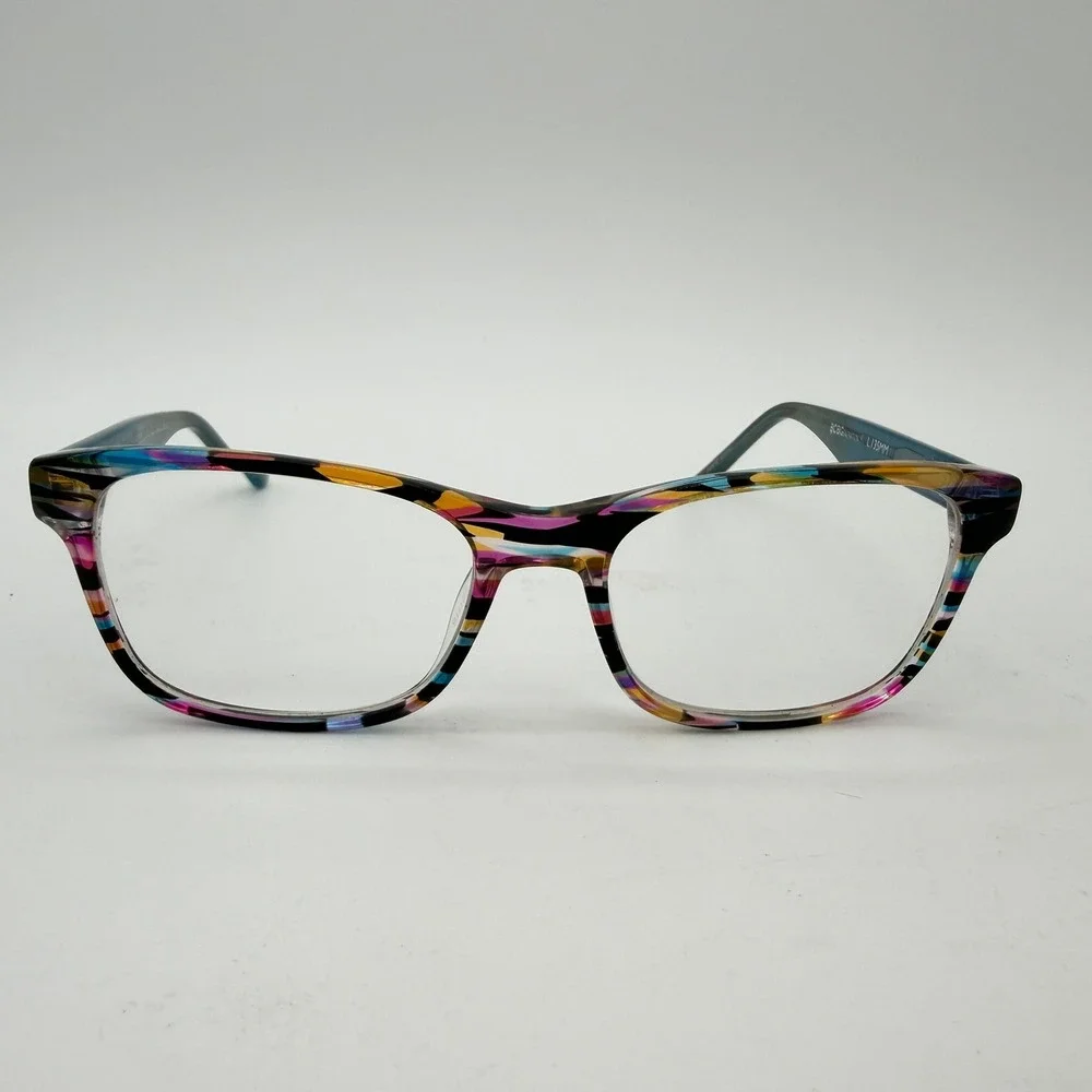 BCBG Generation CV-0052 BLUE Eyeglasses Frames 51-17-135 Multicolor